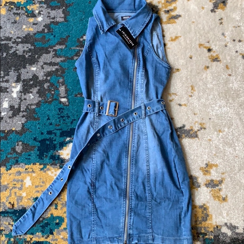 Fashion Nova denim dress